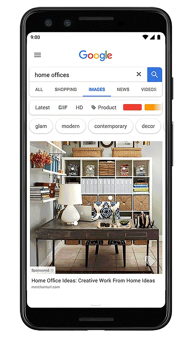 Google Imagens Anúncios Shopping