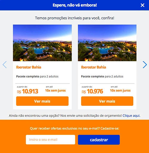 Formulário de opt-in