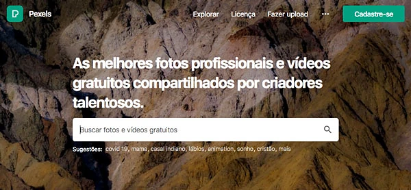 Site de imagens gratuitas para uso em blogs