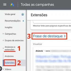 Card de resumo Frase de destaque