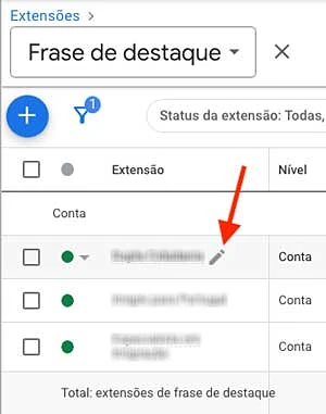 Editar frase de destaque