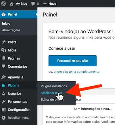 Adicionar novo plugin